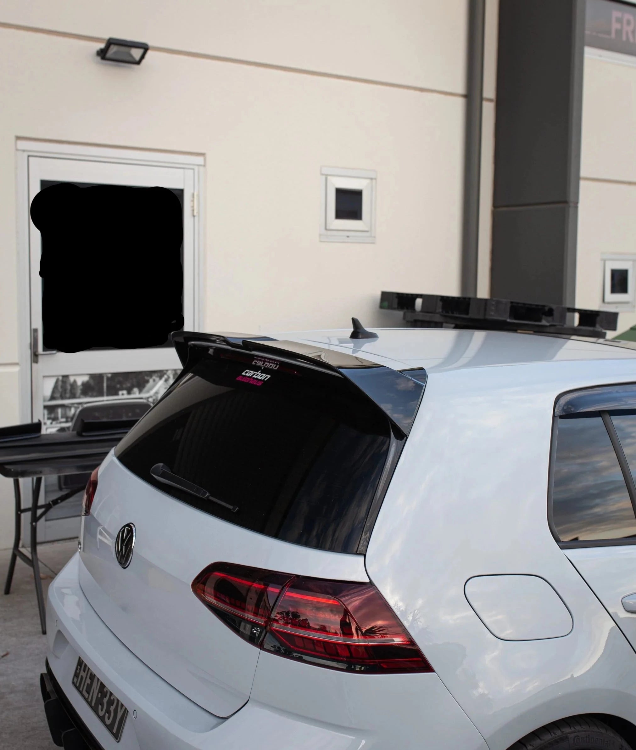 WXHBD Auto Dachspoiler ABS Oettinger Style Heckspoiler für VW
