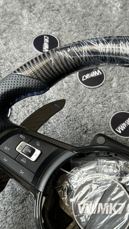 Carbon Led Steering Wheel 2013-2019 GTI | R | Rline (Ready in Stock)