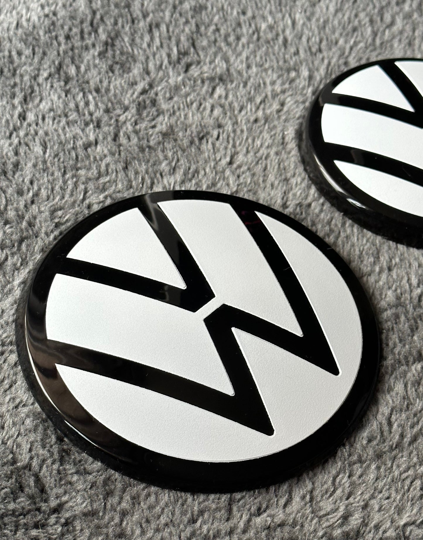 White VW Logo