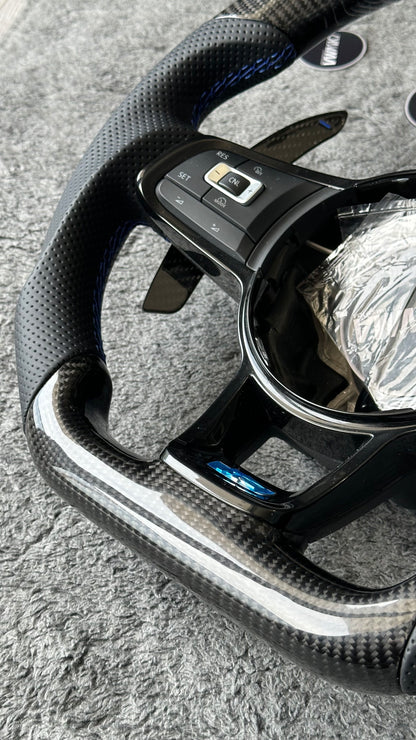 Carbon Led Steering Wheel 2013-2019 GTI | R | Rline (Ready in Stock)