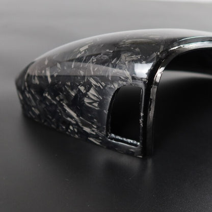 Real Forged Carbon Fiber Mirror Cover Golf 8